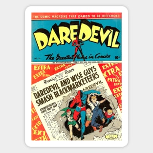 Daring Devil of the Golden Age Sticker
